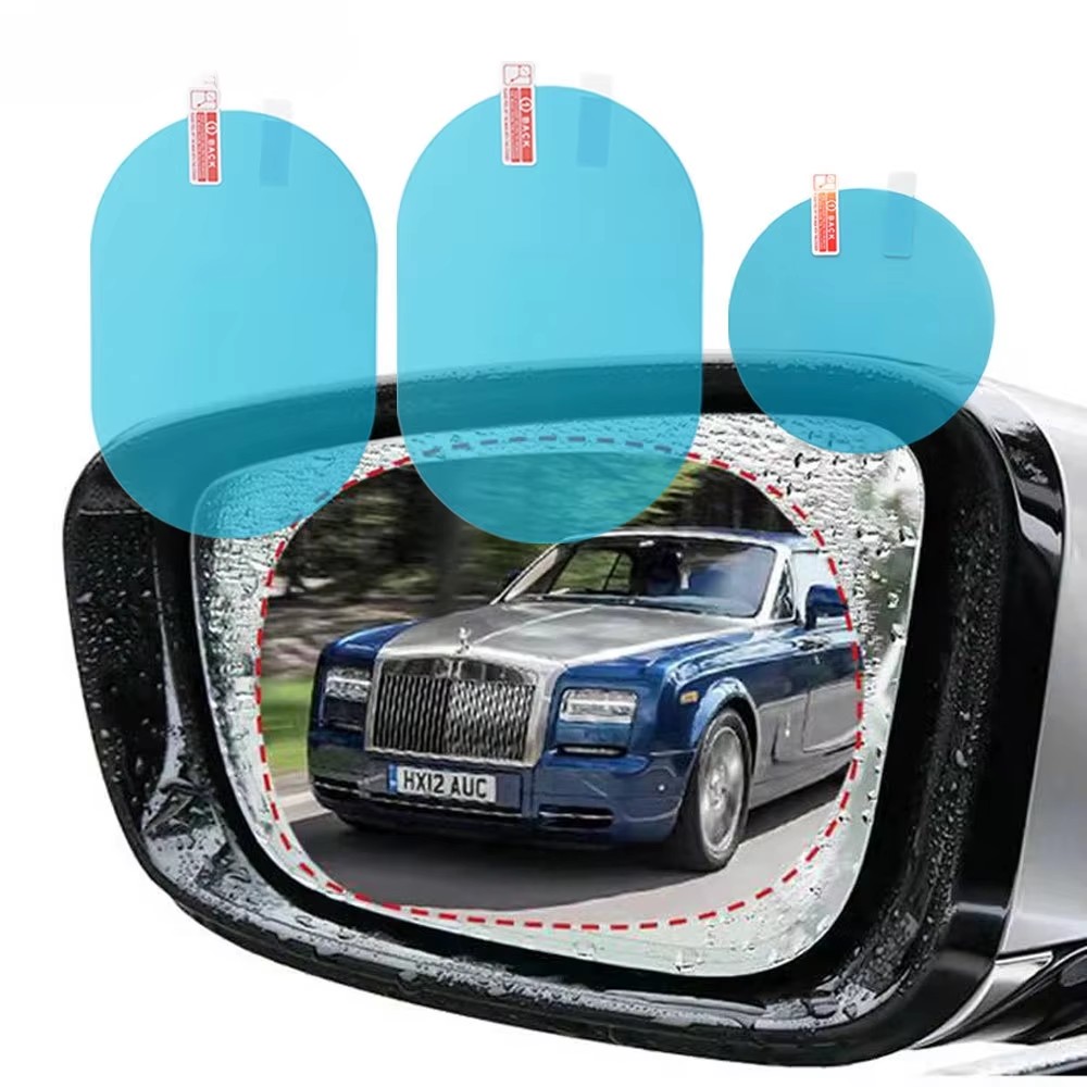 2/4pcs Universal Anti-Fog Anti - Anti Glare Car Rearview Mirror Film ulasan dan harga