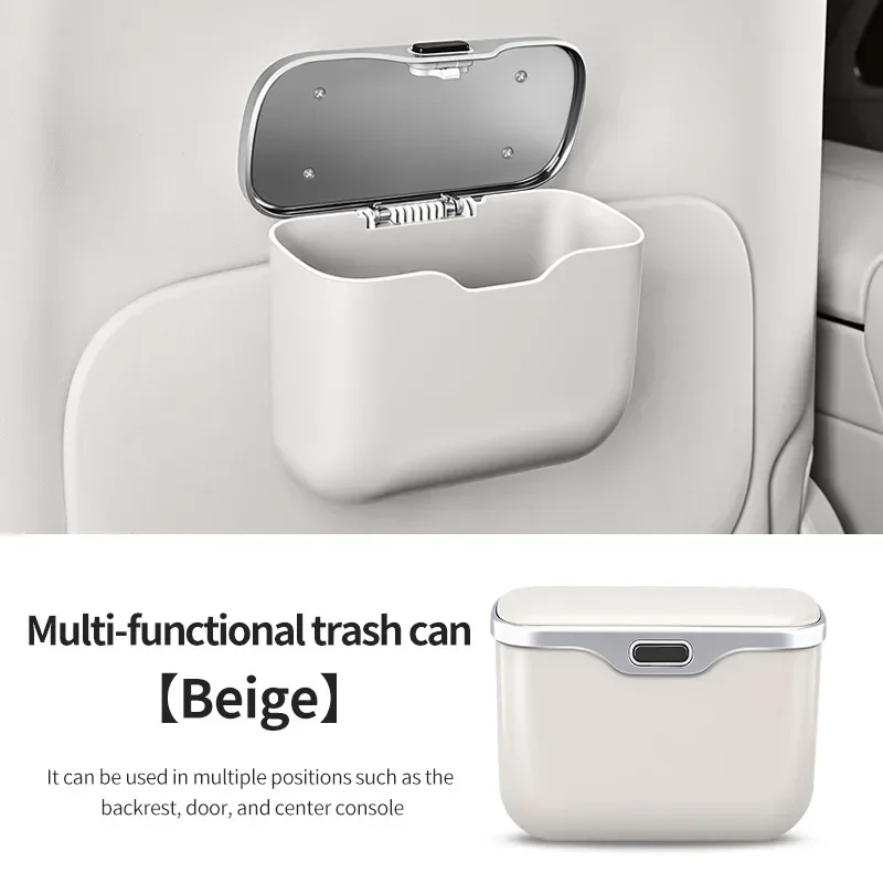 Car Trash Can Portable Hanging - Waterproof Car Trash Can With Lid ulasan dan harga