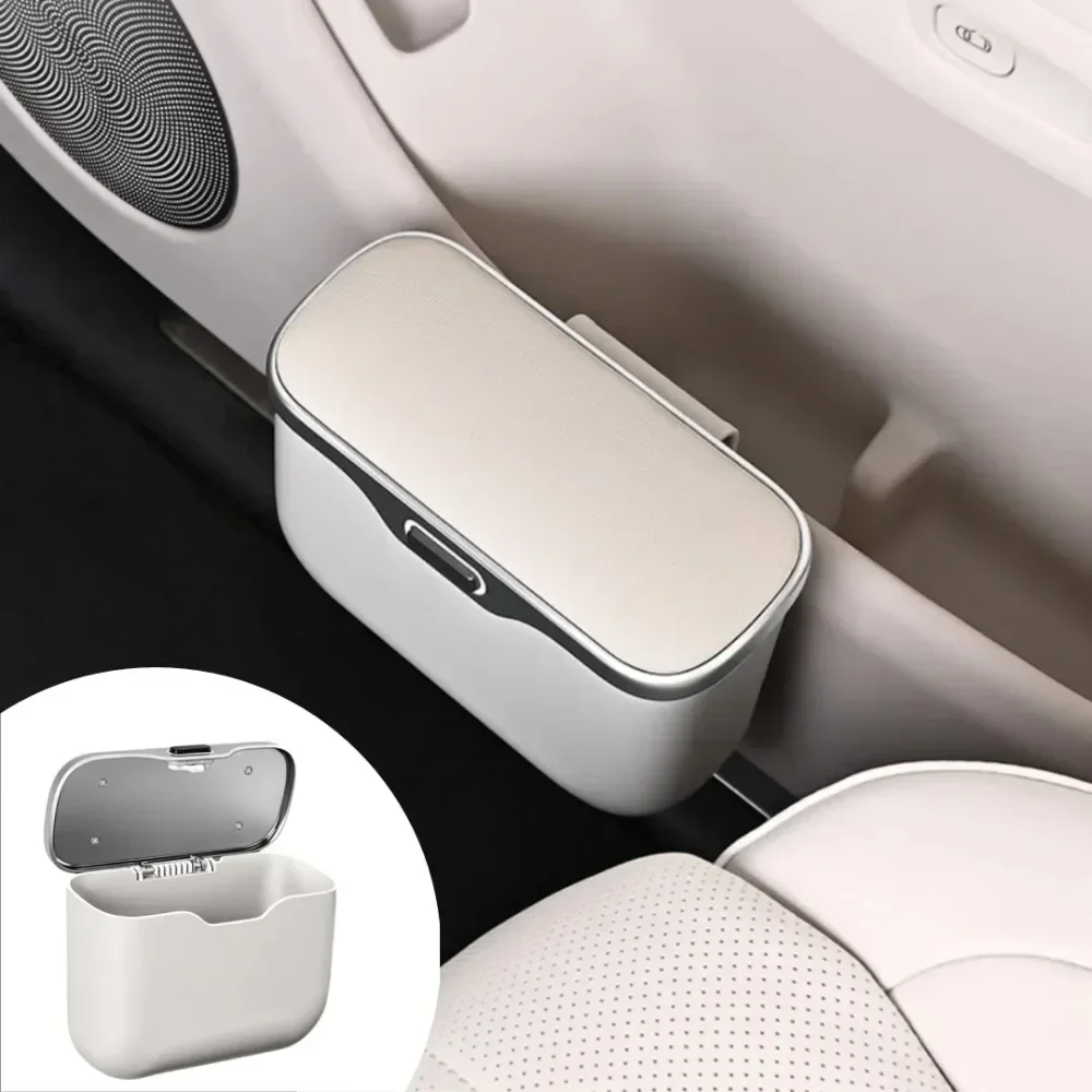 Car Trash Can Portable Hanging - Waterproof Car Trash Can With Lid ulasan dan harga