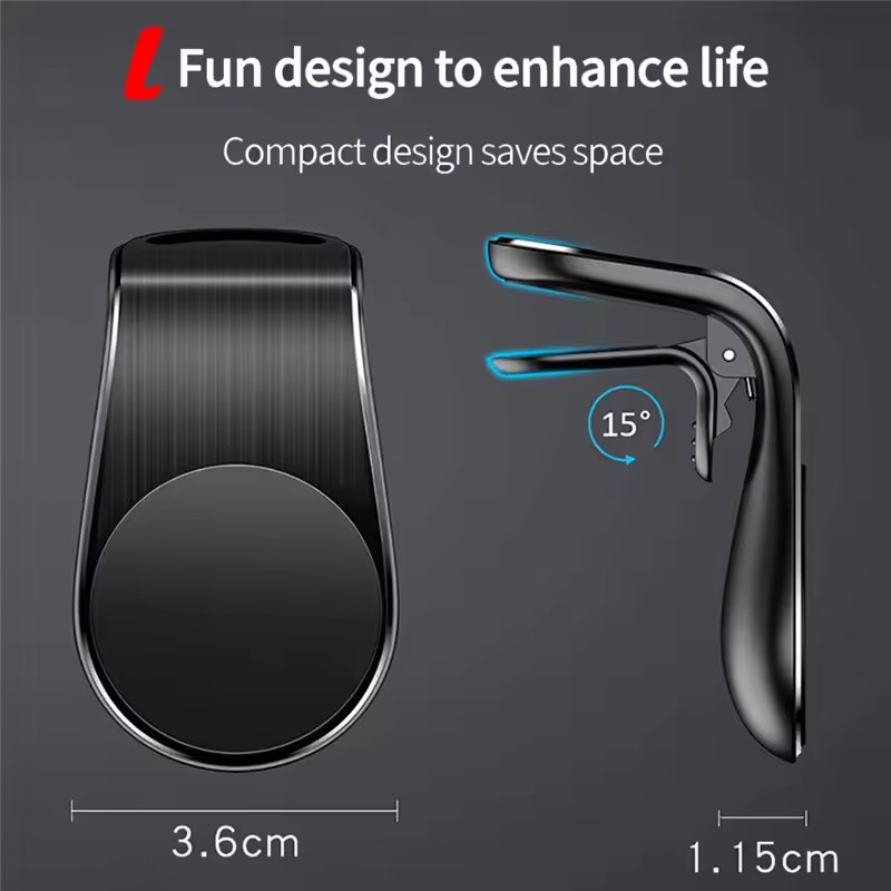 Magnetic Car Phone Holder Univ - Magnetic Phone Holder For Car Vent ulasan dan harga