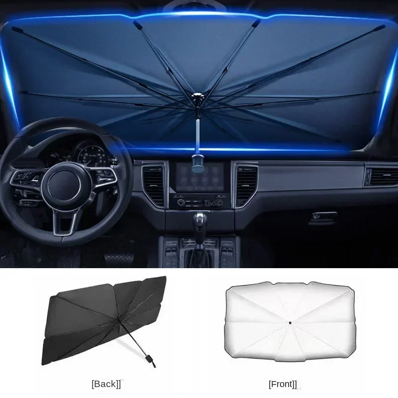 Multi Purpose Convenient Folda - Car Sunshade Windshield Umbrella Foldable ulasan dan harga
