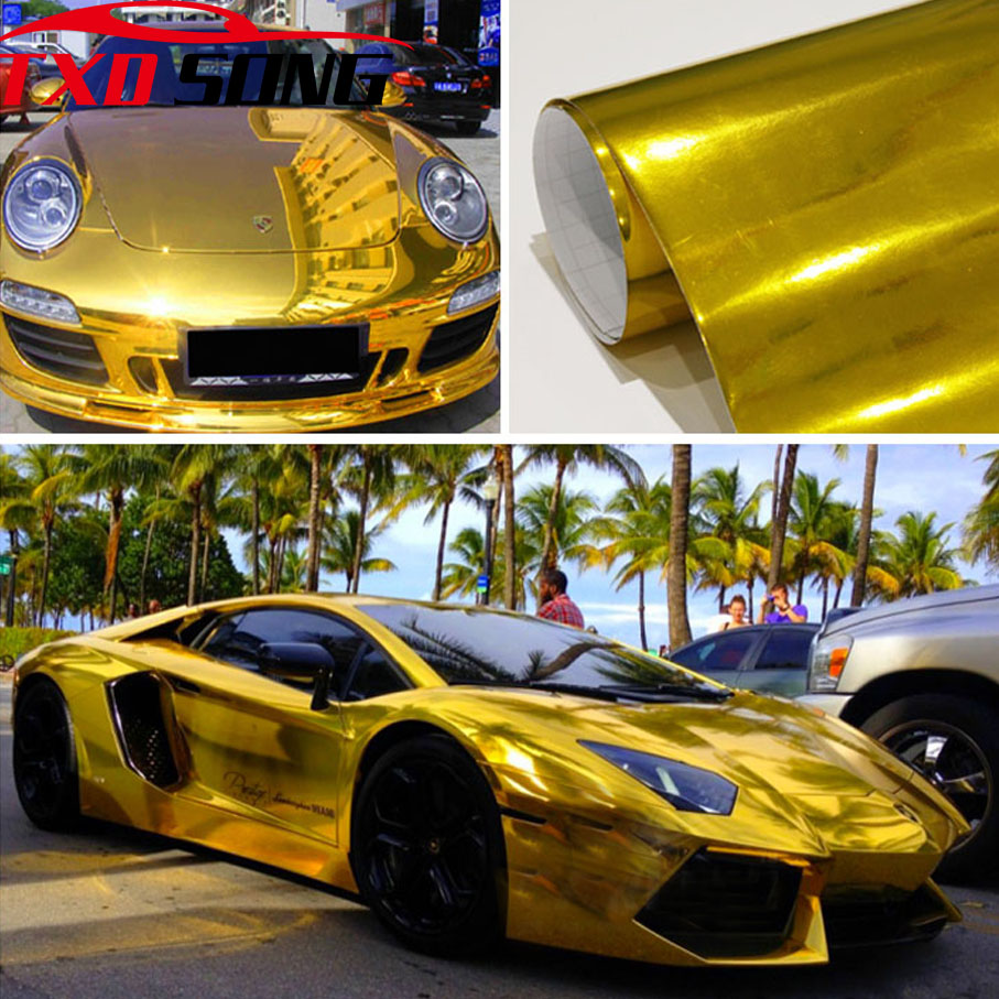 7 Sizes High Stretchable Gold  - Anti Glare Car Rearview Mirror Film ulasan dan harga