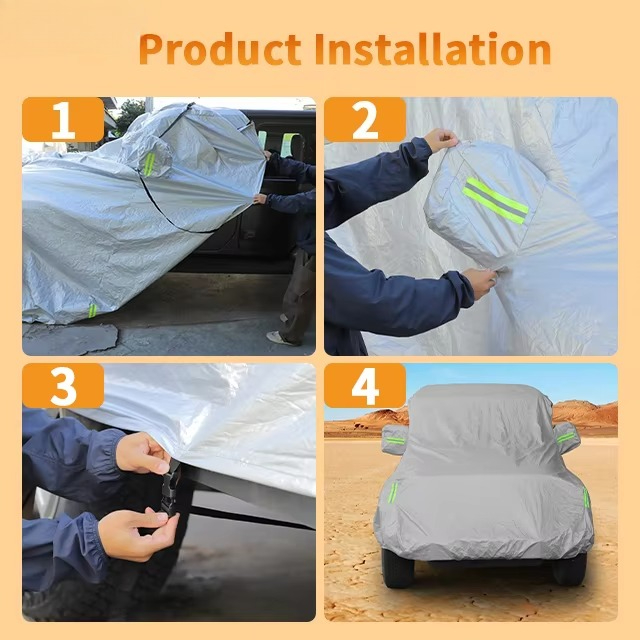 Outdoor Waterproof Car Cover F - Car Accessories ulasan dan harga