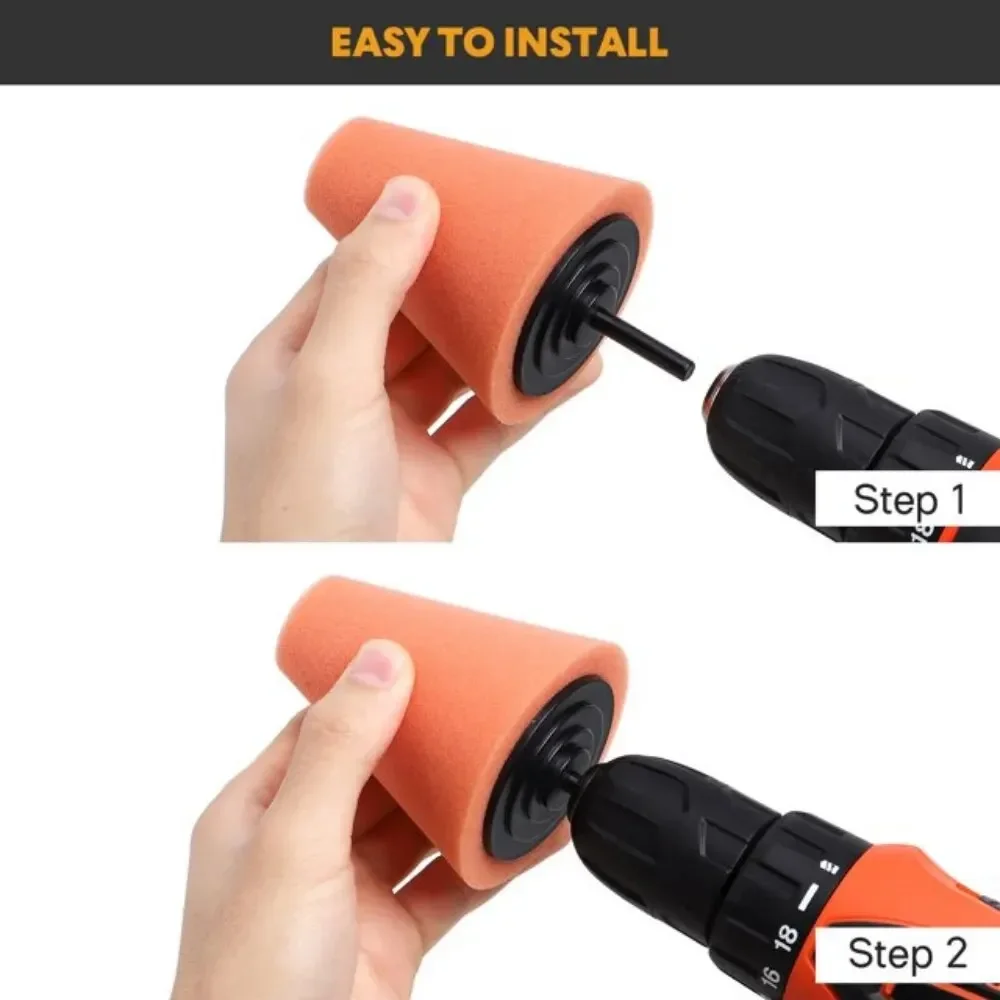 Car Drill Polishing Sponge Pad - Car Care ulasan dan harga