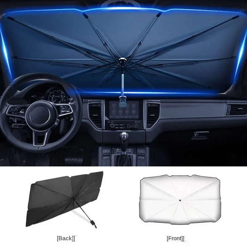 Car Windshield Sunshade, Umbre - Car Sunshade Windshield Umbrella Foldable ulasan dan harga