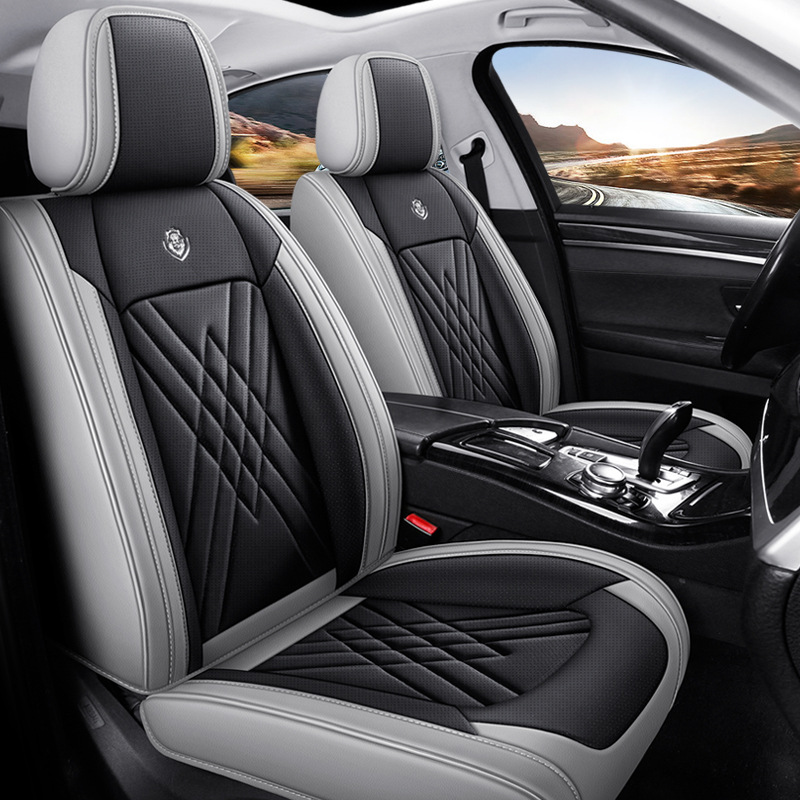 New Nappa Leather Car Seat Cov - Leather Car Seat Covers Full Set Universal ulasan dan harga