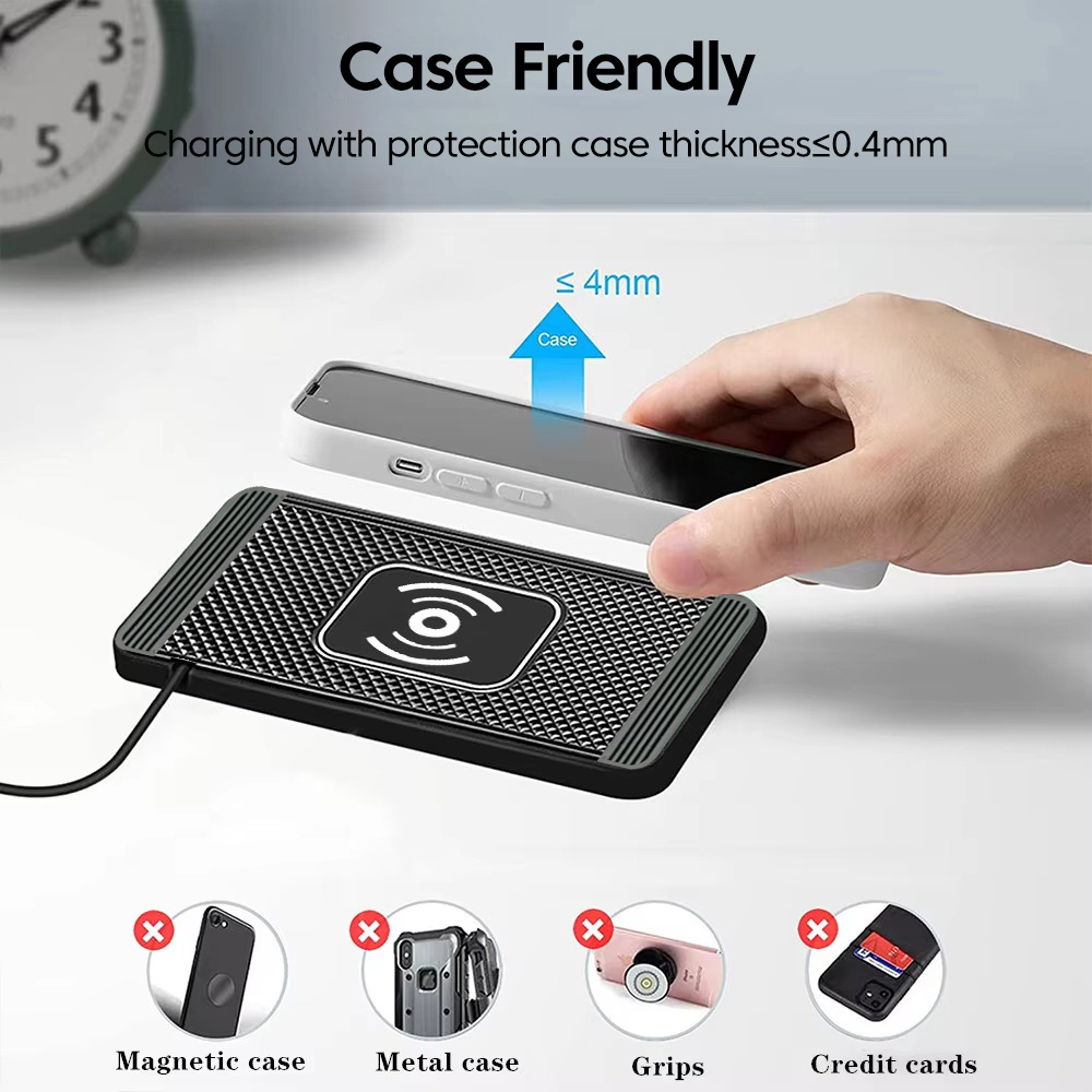 15w Wireless Charger Car Anti- - Wireless Car Charger Mount Fast Charging ulasan dan harga